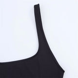 Spaghetti Strap Asymmetric Hem Dress