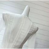 Trumpet Sleeves Puffy Short Dress Woman Single Breasted Lace Waist Cinching Solid Color O-Neck Dresses Elegant Women Mini Dress